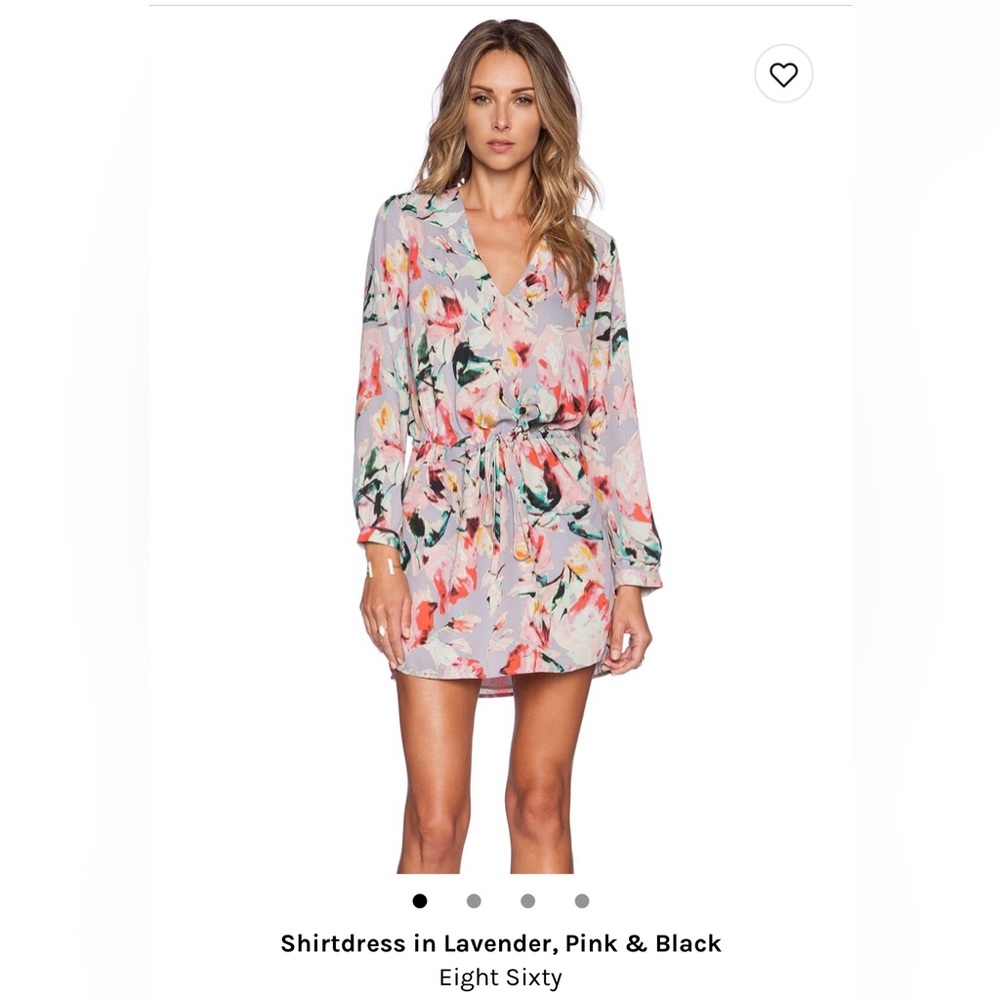Eight Sixty floral mini dress
